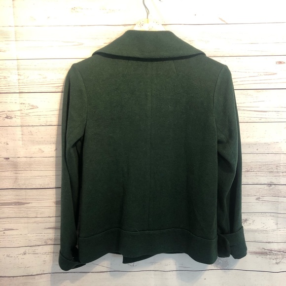 Cabi Forest Green Short Pea Coat Jacket 3159 - Picture 5 of 6